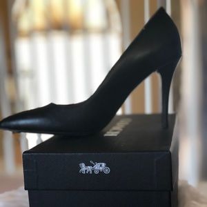 NEW Coach Black Heels